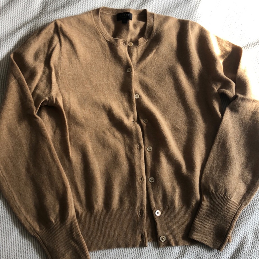 J. Crew Everyday Cashmere Cardigan Sweater